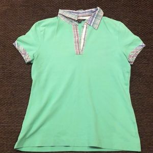 Women’s BROOKS BROTHERS short sleeve polo